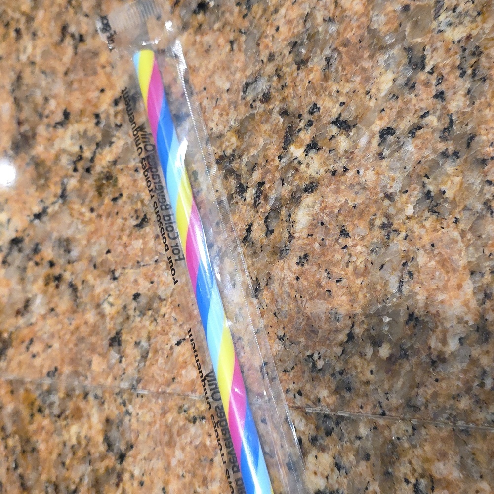 New Starbucks Rainbow Reusable Straw - Picture 3 of 3